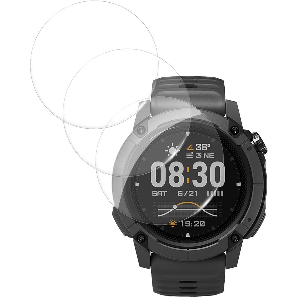 [3 Gói] Tấm bảo vệ màn hình cho Đồng hồ phiêu lưu COROS Nomad GPS, Tương thích với Đồng hồ thông min