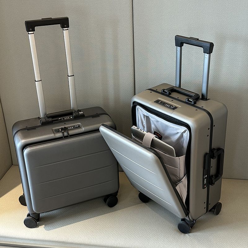 Phía trước mở vali nhỏ 2 lên máy bay vali du lịch kinh doanh vali mật khẩu vali da
