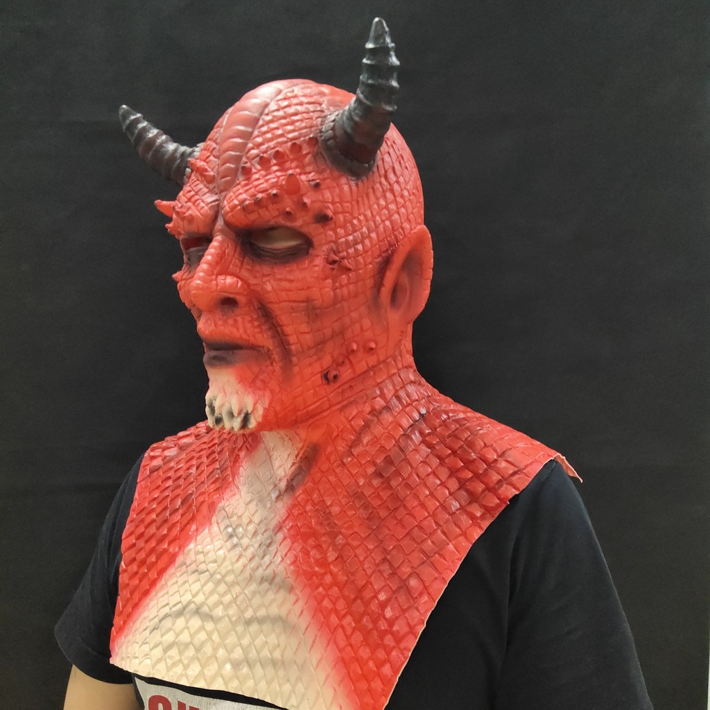 Trò chơi Thần hủy diệt Mặt nạ quỷ boss King of Lies Belial Belial Elle Mũ đội đầu DVWQ