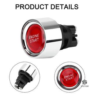[SHZTGM] 1PC 12V 50A 3 Pin SPST Nút ấn không cần chìa khóa tạm thời Công tắc khởi động BẬT TẮT cho ô tô Marine RV Động cơ ô tô Khởi động mới