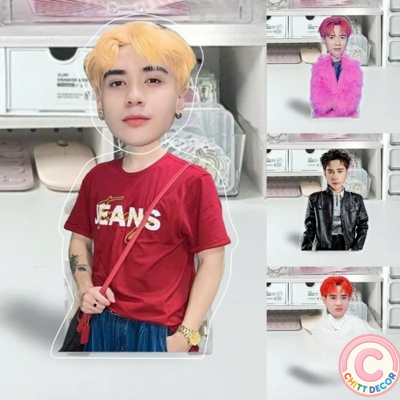 QUANG HÙNG MASTERD - Standee lắc đầu Quang Hùng MasterD.- chit