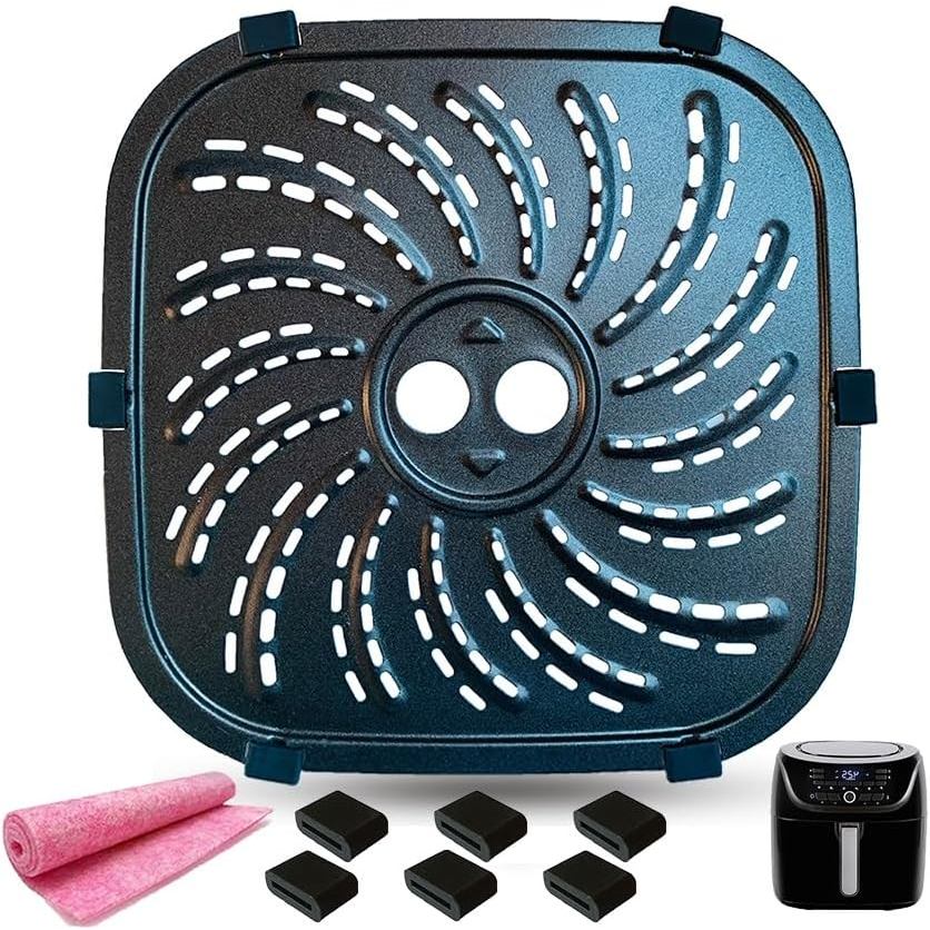 Khay chiên không khí 8QT cho PowerXL Vortex Pro Air Fryer Plus, Nồi chiên không khí chống dính cao c