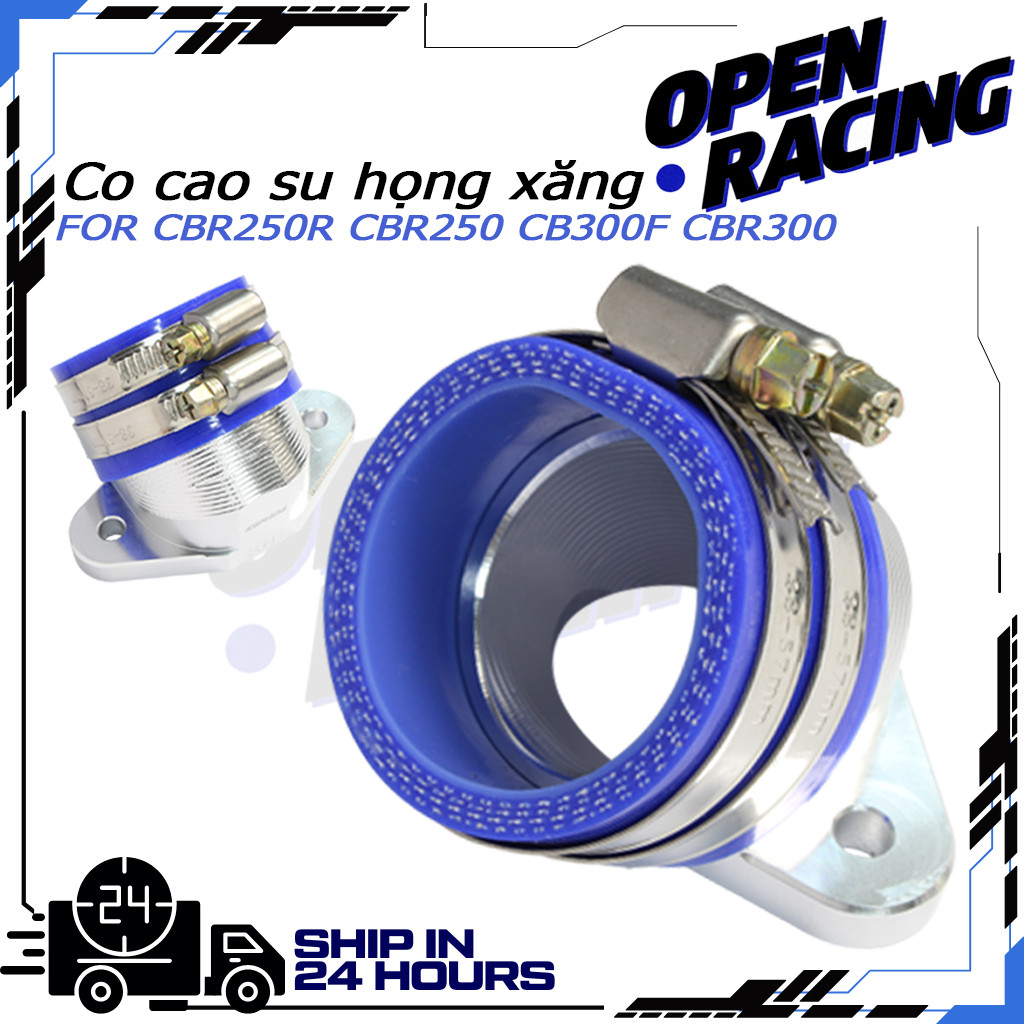 KENADA RACING CỔ XĂNG CNC Co xăng Wave Fi CNC - gắn họng CBR250R CBR250 CB300F CBR300