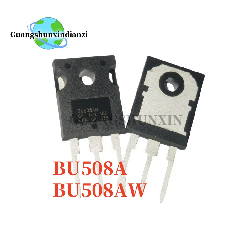 5-10 CÁI Thương hiệu mới nguyên bản BU508 BU508A BU508AW TO-247 8A 700V NPN bóng bán dẫn Còn hàng 4V