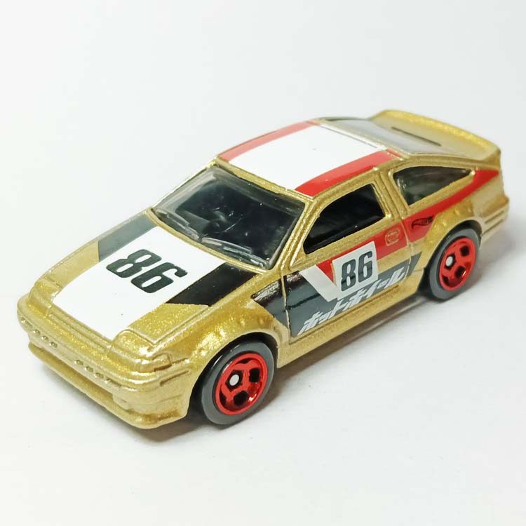 HotWheels HotWheels TOYOTA AE86 Xe Thể Thao Vàng Hộp Quà Tặng Đặc Biệt TOYOTA AE-86 HGM12
