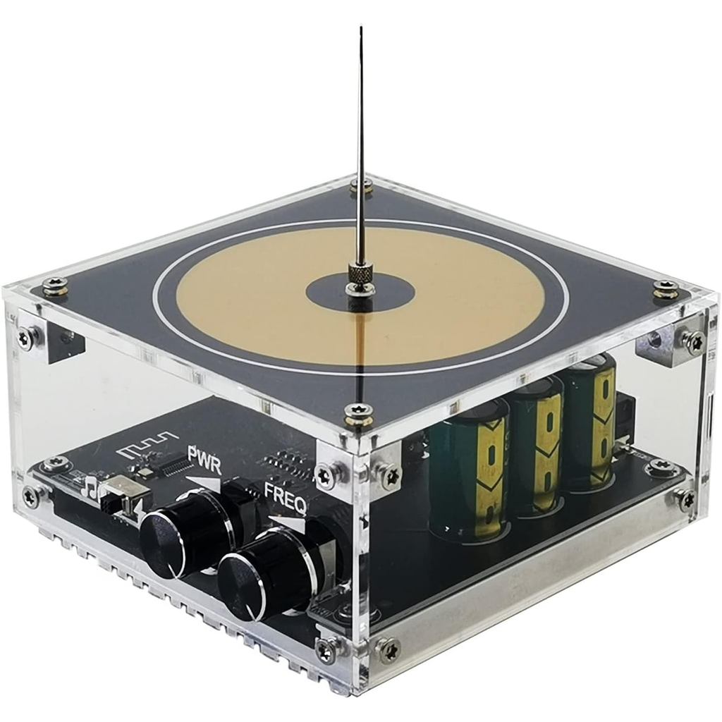 Âm nhạc Tesla Coil Arc Plasma Coil Đồ chơi để bàn Divvlur Bộ giáo dục khoa học Mô hình TS10-001