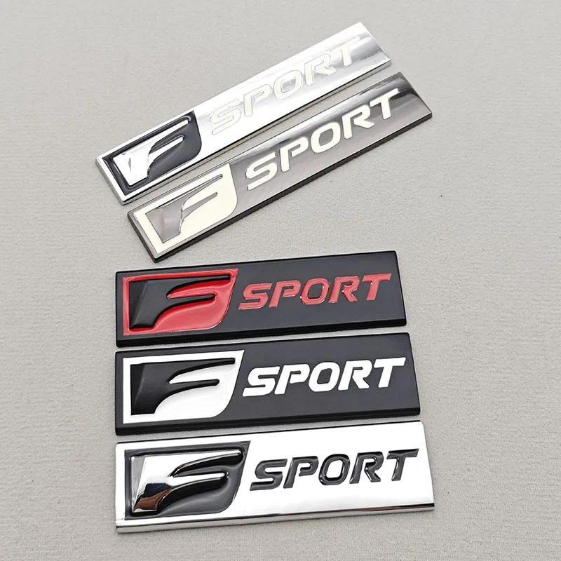 3D Kim Loại Xe Miếng Dán Logo F-SPORT Bên Fender Phía Sau Thân Xe Huy Hiệu Biểu Tượng Cho Xe Toyota 