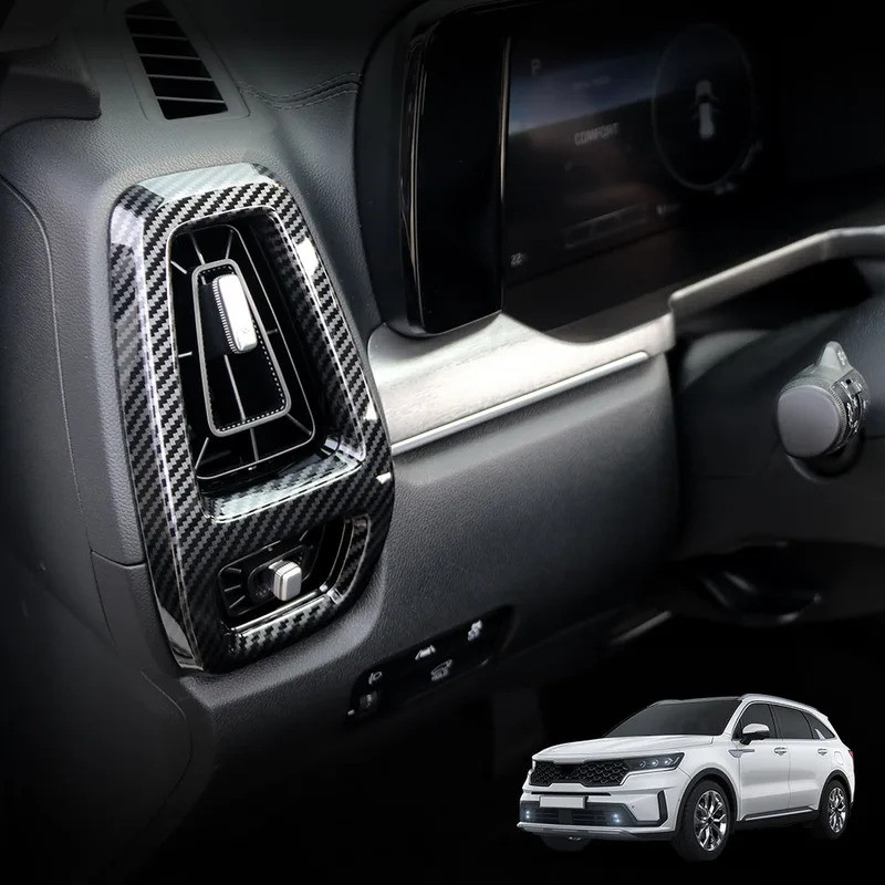 Dành Cho Xe KIA Sorento MQ4 2021-2023 Bảng Điều Khiển Bên Lỗ Thông Hơi Bao Viền Nội Thất Mouldings T