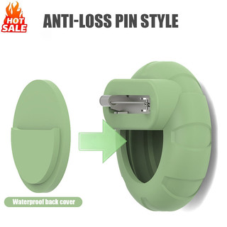 Ốp Silicon Chống Thấm Nước (Không Có Thiết Bị Thông Minh) Tương Thích Cho Apple Air Tag Case Chống Mất Trâm Pin Vỏ Bảo Vệ Cho Trẻ Em Trẻ Em