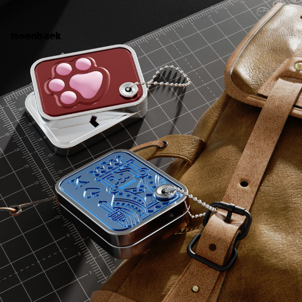 < moonback > Đồ chơi để bàn giảm lo âu Mini Fidget Spinner Cat Paw Fidget Slider Toy – Di động Giảm 