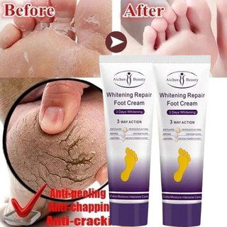 Whitening repair foot cream Kem Ngăn Ngừa Và Hồi Phục Nứt Nẻ Gót Chân//Foot care100ML