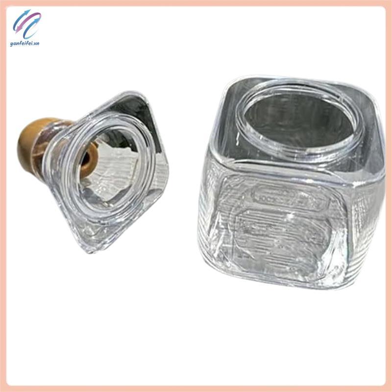 [yanfeifei.vn] Chai Tequila Mini, Chai Rượu Rỗng, Chai Rượu Nhựa Để Uống, Chai Tequila Mini Cho Cock