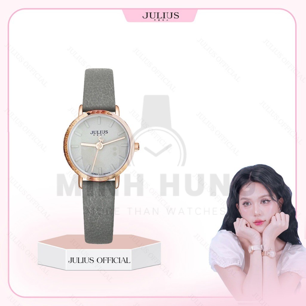 | Đồng hồ nữ JULIUS JA-963 xám MINHHUNG WATCH