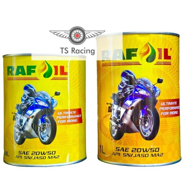 Nhớt Tổng Hợp Rafoil 0.8L 1.0L 20w50 Chính Hãng - Xe Số Xe Tay Ga Xe Côn