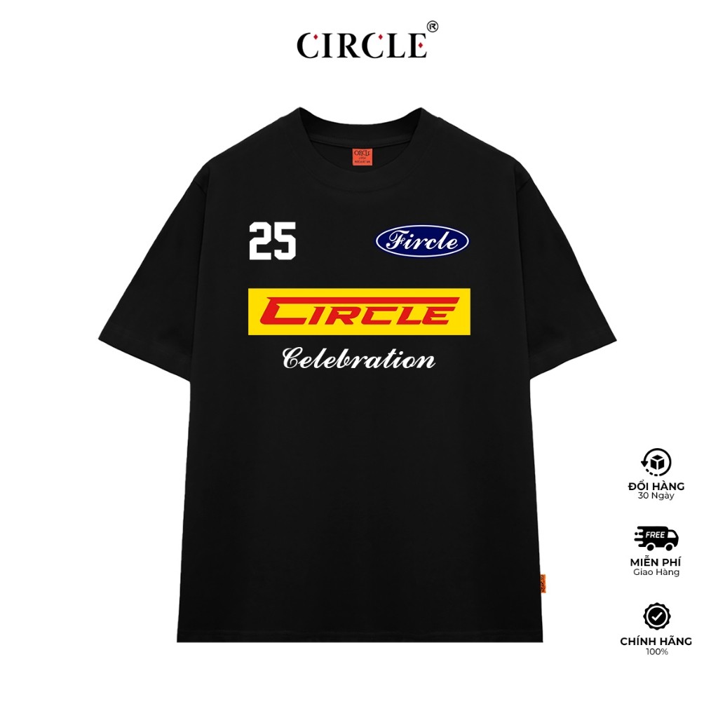 Áo thun CIRCLE - CELEBRATION FIRCLE TEE SHIRT Cotton cao cấp - CIRCLE CLO