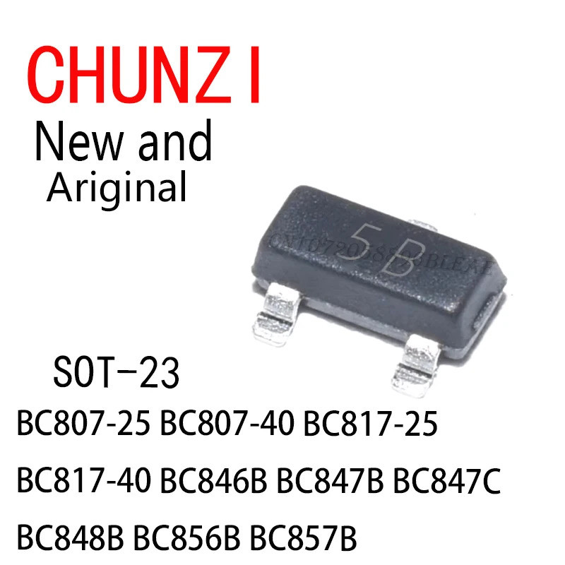 100 Chiếc Mới Và Chính Hãng SMD Transistor SOT-23 BC807-25 BC807-40 BC817-25 BC817-40 BC846B BC847B 
