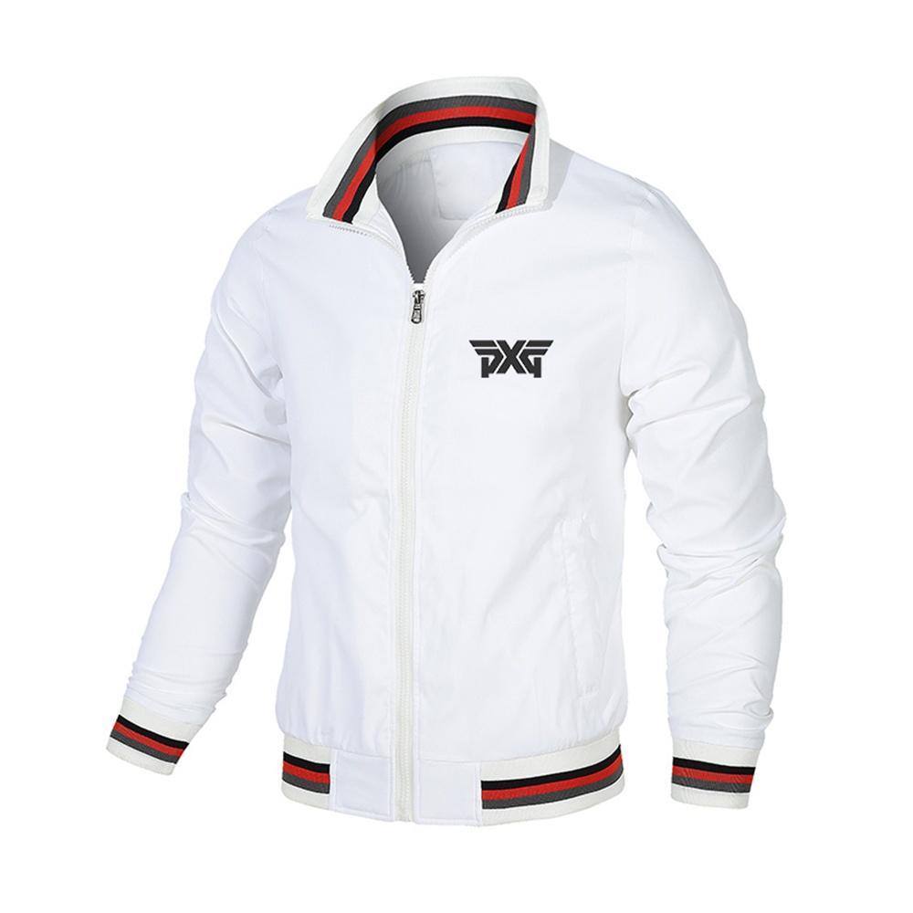 Áo khoác chơi gôn nam J Lindberg Đồ thể thao ngoài trời Áo gió nhẹ Dây kéo thoáng khí Áo khoác câu c