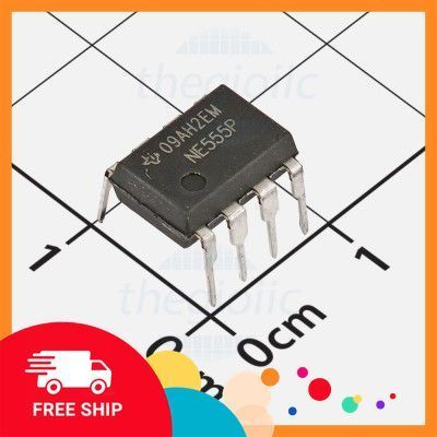 [5 Cái]- NE555P IC Timer Circuit 100kHz 8-DIP Điện Tử Tín Phát