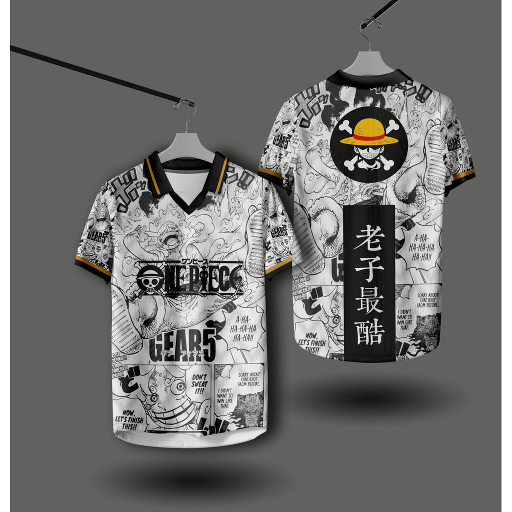 JERSEY LUFFY X ZARO / JERSEY ONEPIECE / JERSEY RETRO / JERSEY STREETWEAR