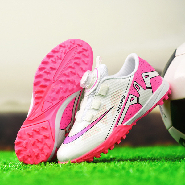 men's soccer shoes high-neck men's soccer shoes Giày Tập Bóng Đá TF Gai Cho Trẻ Em và Học Sinh 2024