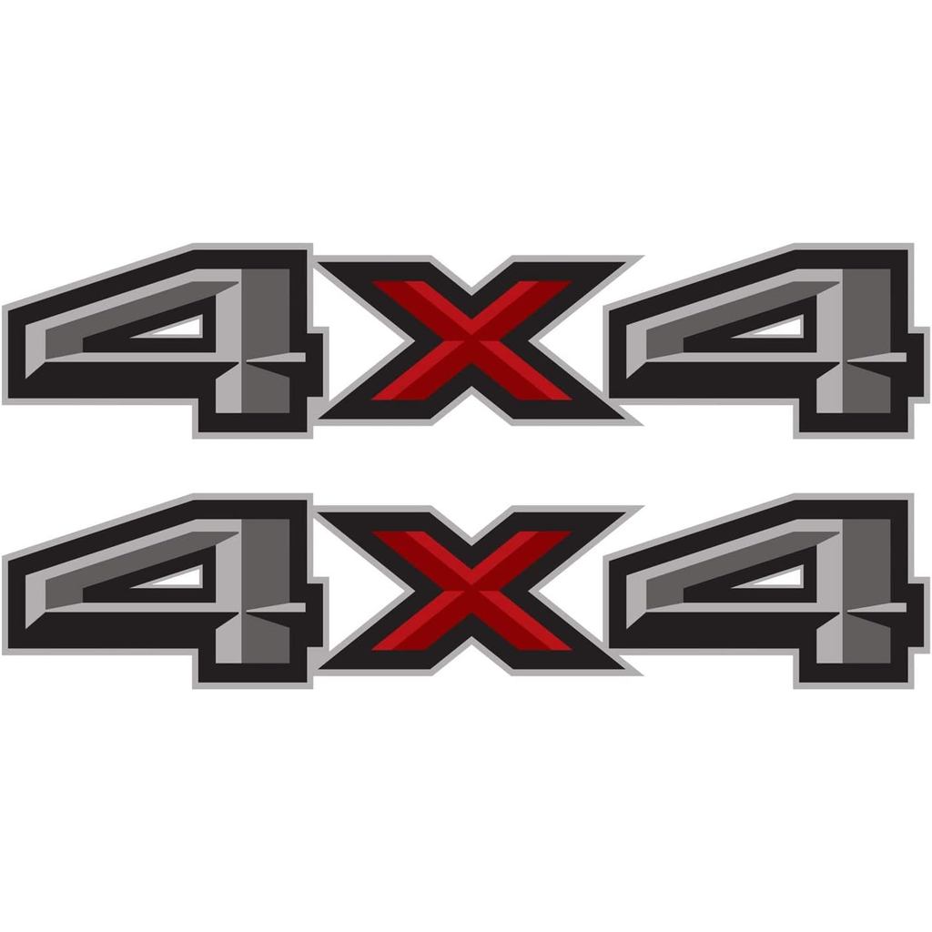 4X4 Road Sticker Truck Decal F150 F250 F350 Super Duty Bedside Thay thế (Bộ 2)