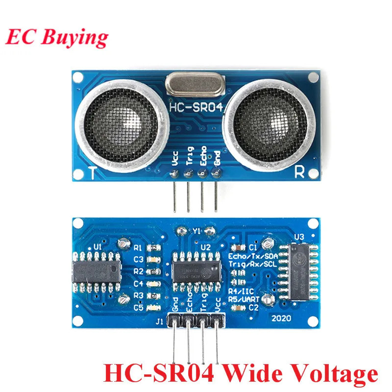 HC-SR04 HCSR04 Máy dò sóng siêu âm Mô-đun khác nhau HC SR04 Cảm biến khoảng cách cho arduino Điện áp