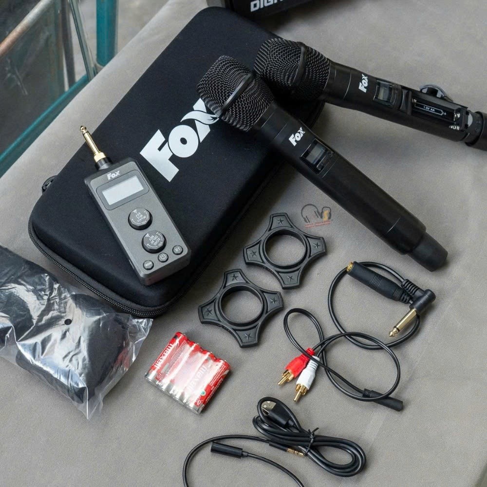 Micro Không Dây Fox M3 Hàng Chính Hãng Bảo Hành 12 Tháng - Vinh Shop