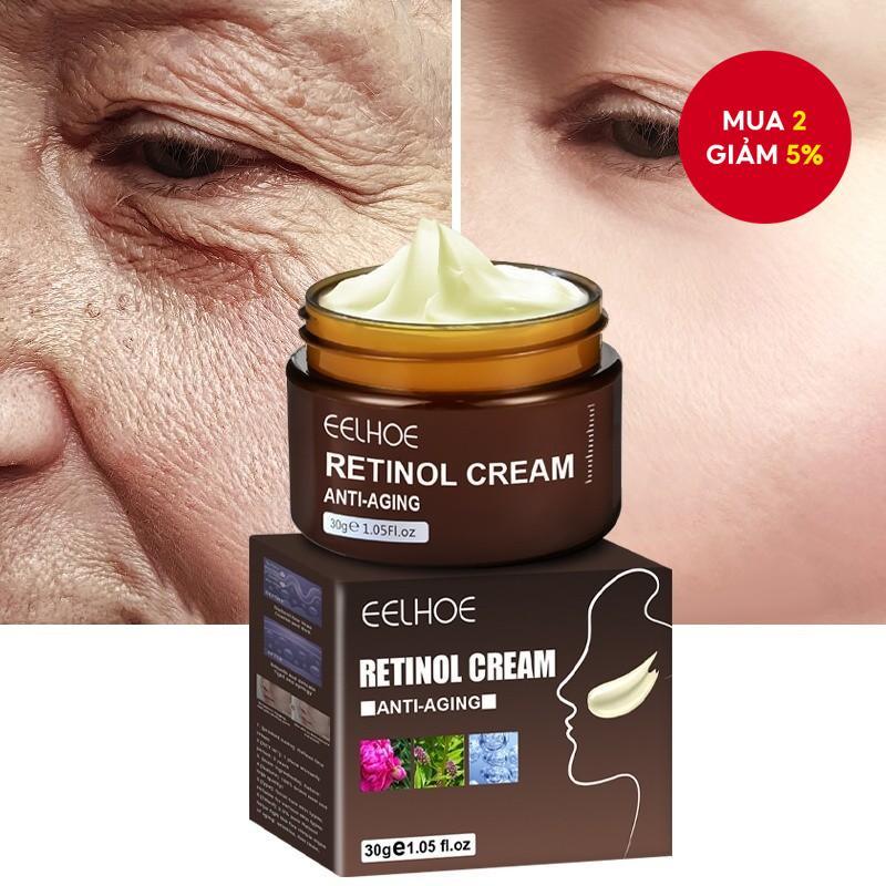 Kem dưỡng mặt chống lão hóa EELHOE Retinol, 30G