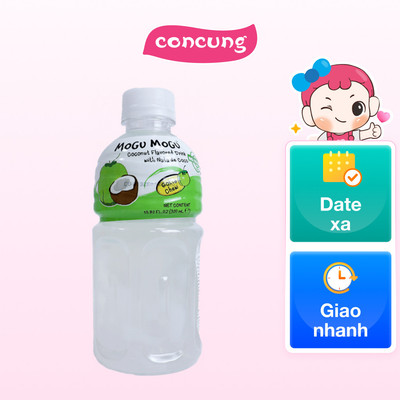 Nước uống Mogu Mogu vị Dừa với Thạch Dừa 320ml