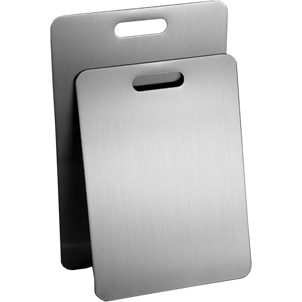 Thớt Inox 316 Thớt Nhà Bếp, Thớt Nhà Bếp 25X15cm Thớt Thịt Rau 9,8x5,9 Inch (Kích Thước: 46x30cm)