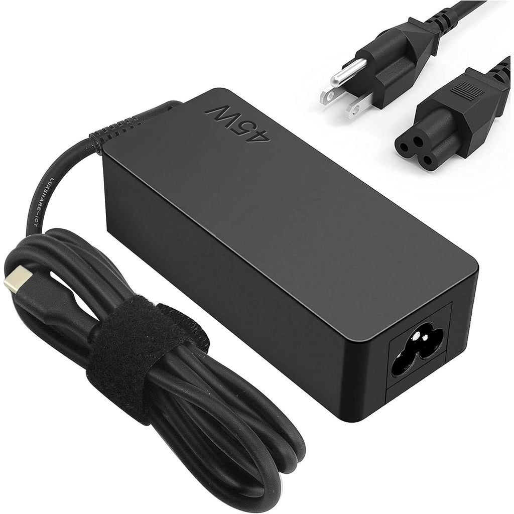 Bộ sạc USB C 45W cho Lenovo Chromebook 100e 300e 500e C330 S330 C340 S340, Chromebook 3100 5190 cho 