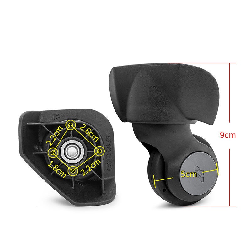 Roger LOJEL Vali Chuyên Nghiệp Sửa Chữa Phần 1571 Hành Lý Đa Năng Bánh Xe Ghế 1612 Ban Đầu Nhà Máy B