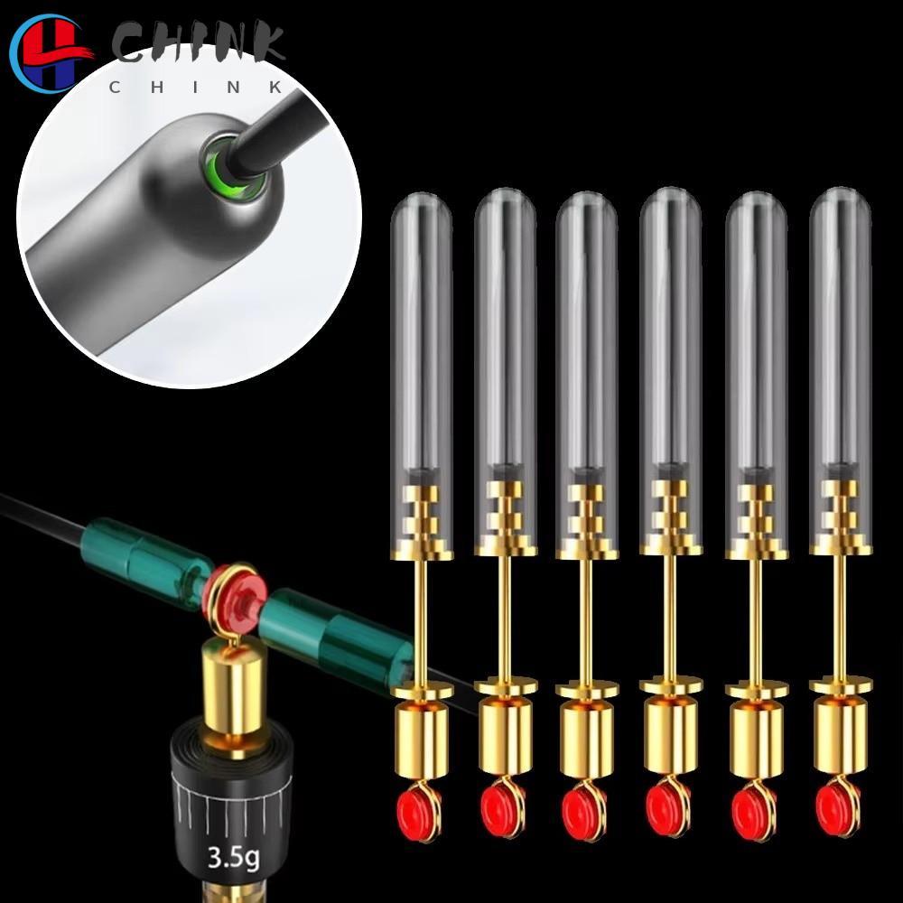 CHINK - Bộ 20 Chiếc Bobber Xoay Chống Rối từ Chất liệu Silicon Bền chắc, kèm Nút Chặn Bobber Trong S