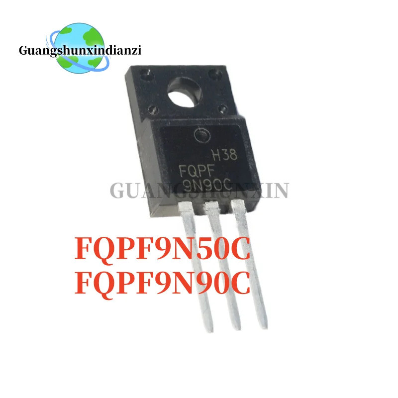 10 Cái / lốc 100% Mới FQPF9N90C FQPF9N90 9N90C FQPF9N50C FQPF9N50 9N50C TO-220F Bóng bán dẫn chất lư