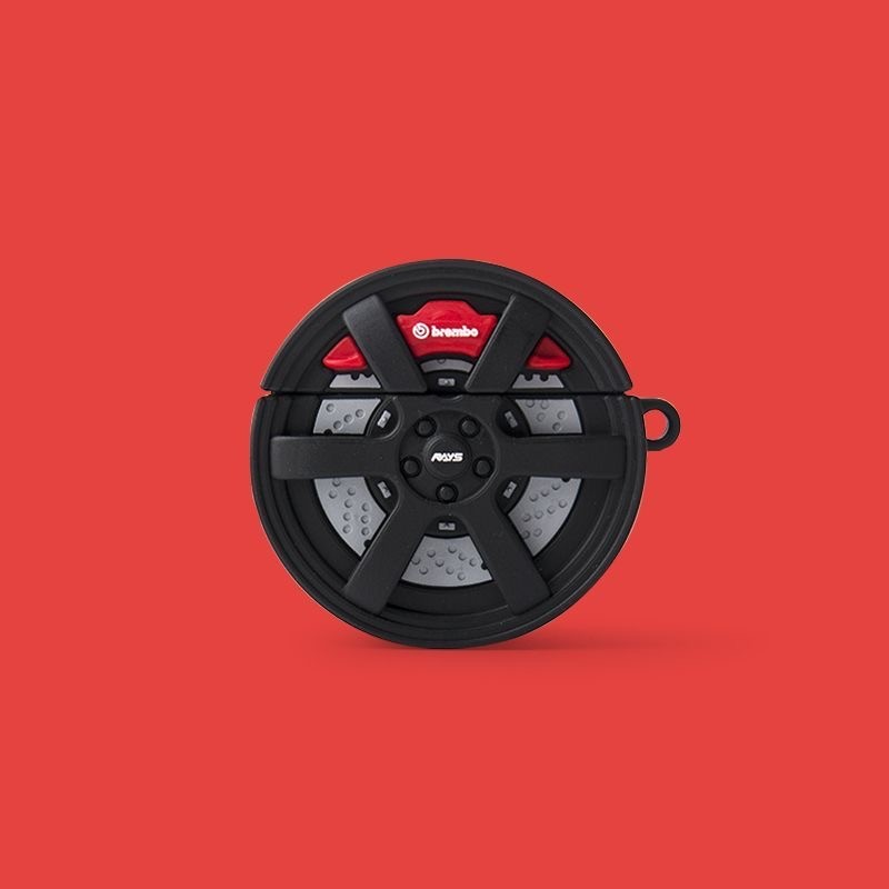 Dành Cho GOOOJodoQ J201 J206 J228 J229 Case Ốp Tai Nghe hộp đựng tai Vỏ Tai Nghe Sáng Tạo Bánh Xe Tr