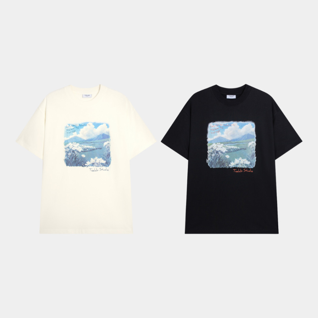 Áo Thun Teelab Youthful Journey Tshirt Unisex Form Oversize Local Brand TS245