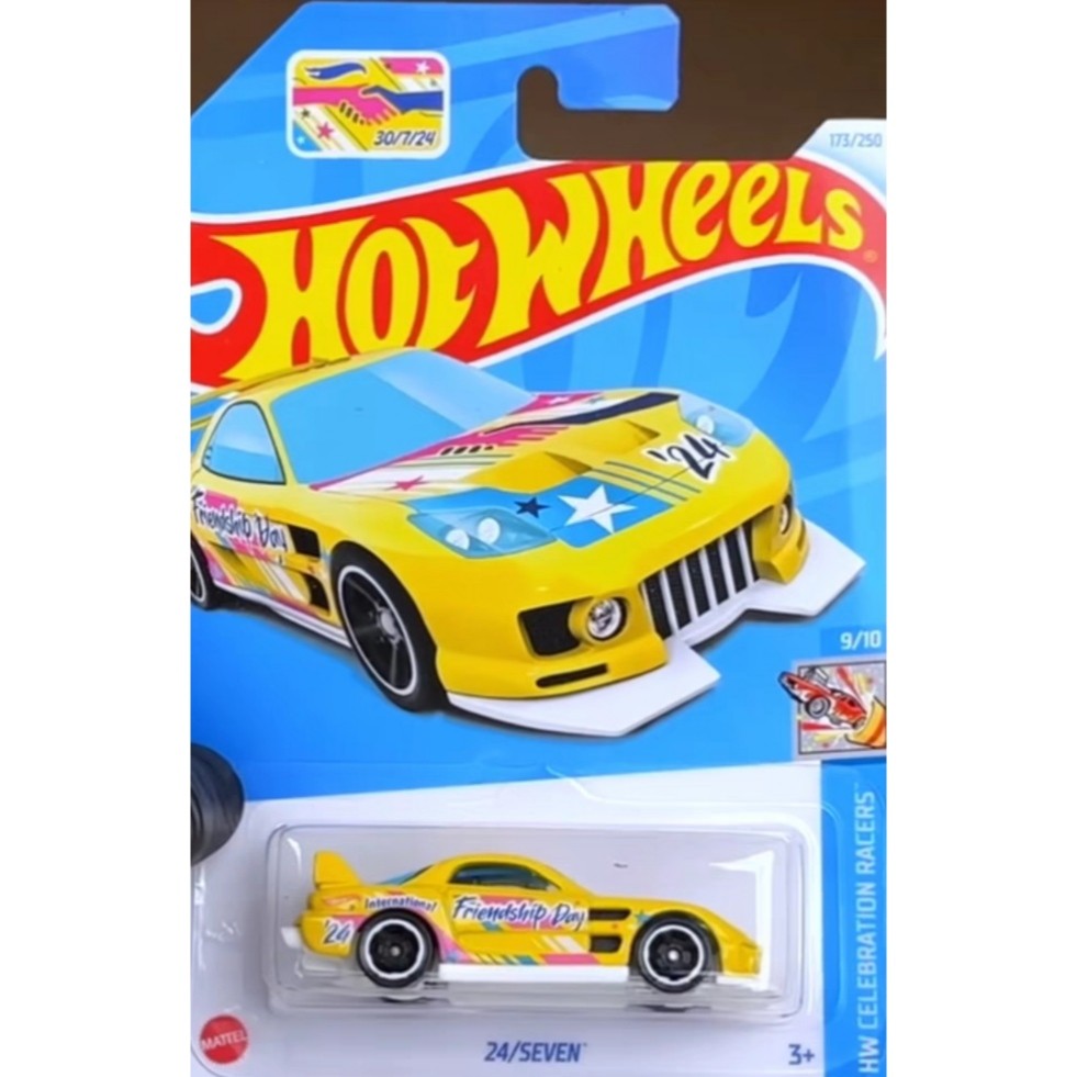 Hotwheels Hotwheels Mazda Concept Xe sửa đổi màu vàng 24 SEVEN 173 24K