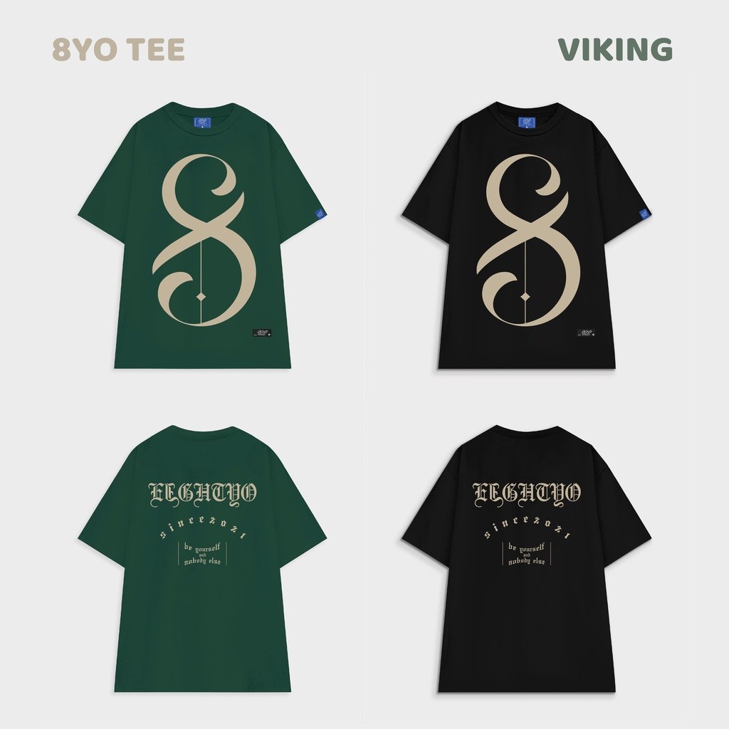 Áo Thun Local Brand Unisex 8YO Viking Tee # 2 màu