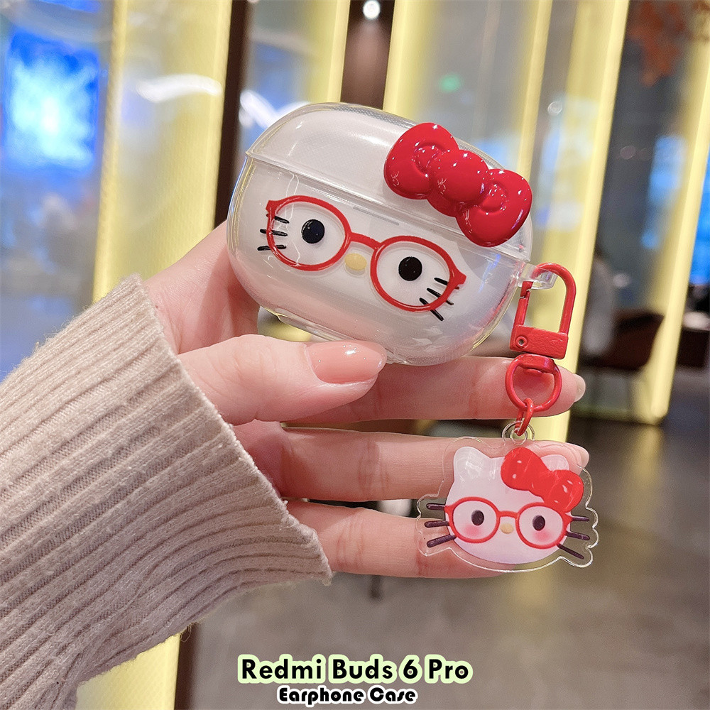 [Bộ sưu tập] Dành cho vỏ Redmi Buds 6 Pro Vỏ tai nghe silicon mềm DIY Creative Cat NO.1