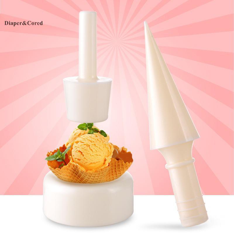 Khuôn làm kem hình nón DIAPER & CORED DIY Ice Cream Cone Maker Cone Mold Cone Shape Cone Crispy Cone