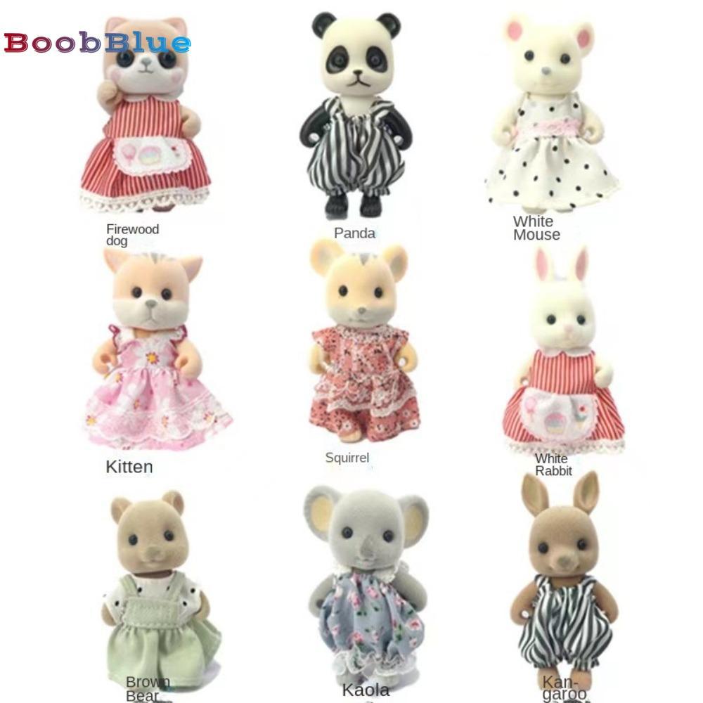 Búp bê Koala sang trọng BOOBBLUE, Búp bê nhồi bông gấu trúc mèo, Gấu Koala dễ thương Mặc quần áo Gấu