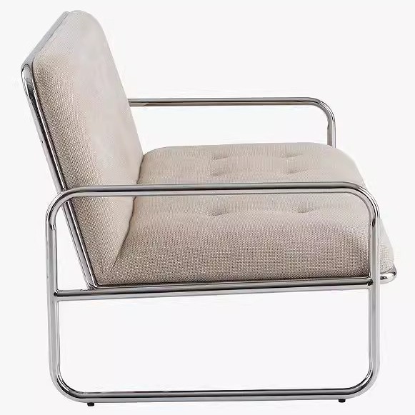 Ghế sofa kim loại cho cửa hàng cưới, ghế dài, ghế cafe thư giãn, ghế ăn nhà hàng có tựa lưng, ghế dà