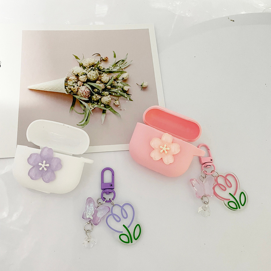 Vỏ Tai Nghe Đám Mây Dễ Thương Cho Baseus WM01 / WM02 02 + Ốp Lưng Silicon Chống Sốc Bluetooth Hộp Đự