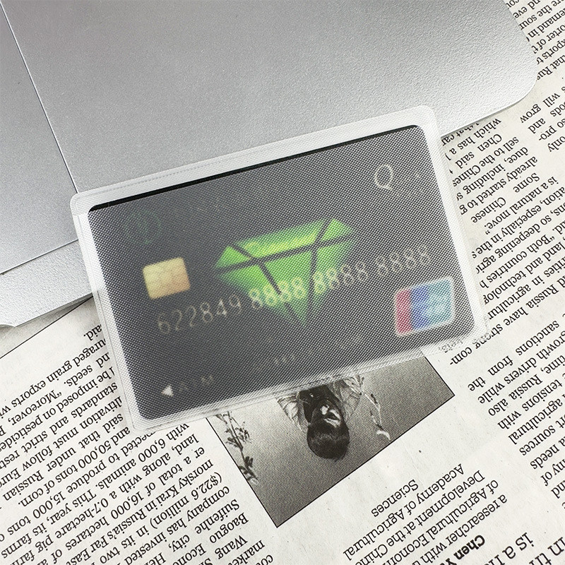 Hộp đựng ID trong suốt trong suốt Hộp bảo vệ chống nước Chống trầy xước Frosted Bank Bus pvc Card Ho