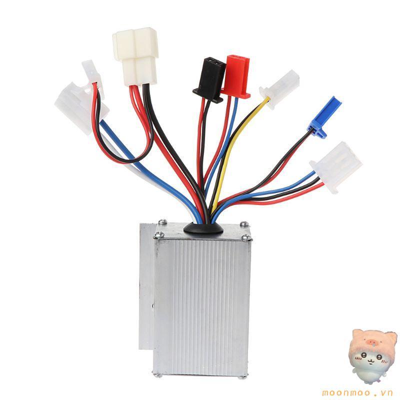 Bộ điều khiển bàn chải tốc độ động cơ Moon DC 24V 250W cho xe đạp điện