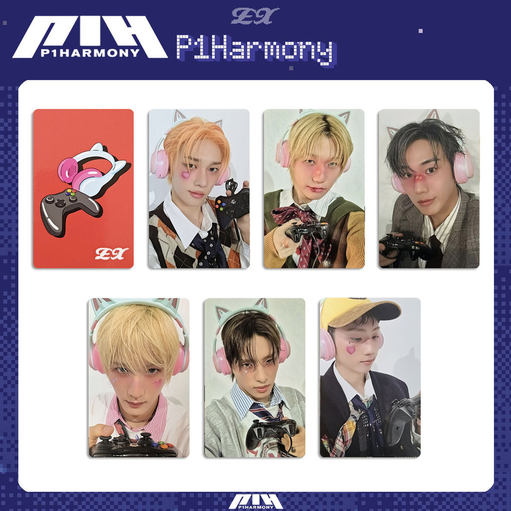 6 chiếc P1HARMONY EX DUH Album Mini thứ 8 Lomo Cards SW KTOWN4U ÂM NHẠC HÀN QUỐC FNC SHOP HELLOLIVE 