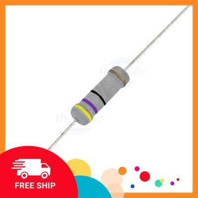 [30 Cái]- Điện Trở 47 Ohm 2W 5% 4 Vòng Màu Điện Tử Tín Phát