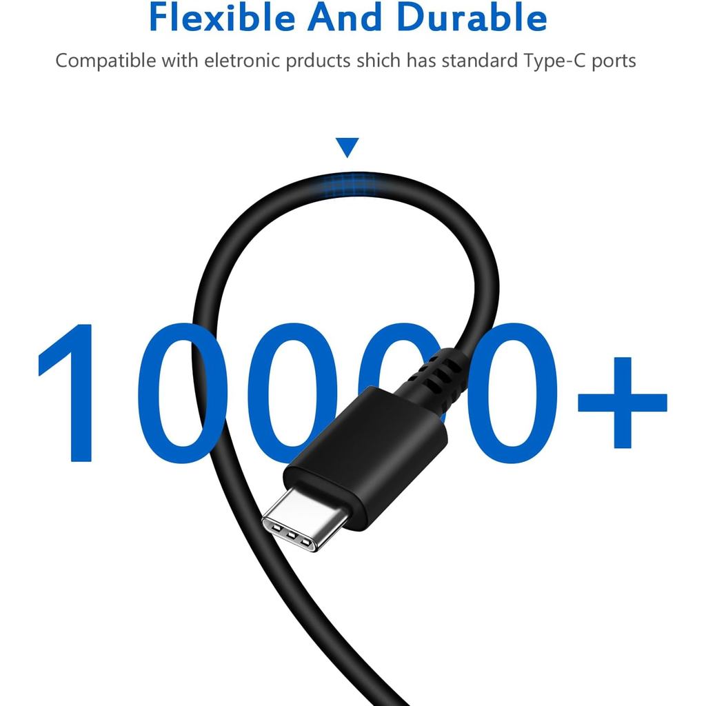 Sạc Chromebook USB C Sạc Laptop Tương Thích Với HP, Lenovo, Dell, Acer, Asus, Samsung, Google Type C