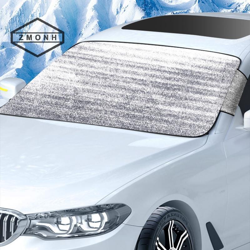 ZMONH Phụ kiện ô tô Kính chắn gió ô tô Kính chắn gió Frost Cover Ice Snow Front Protector Auto UV Pr