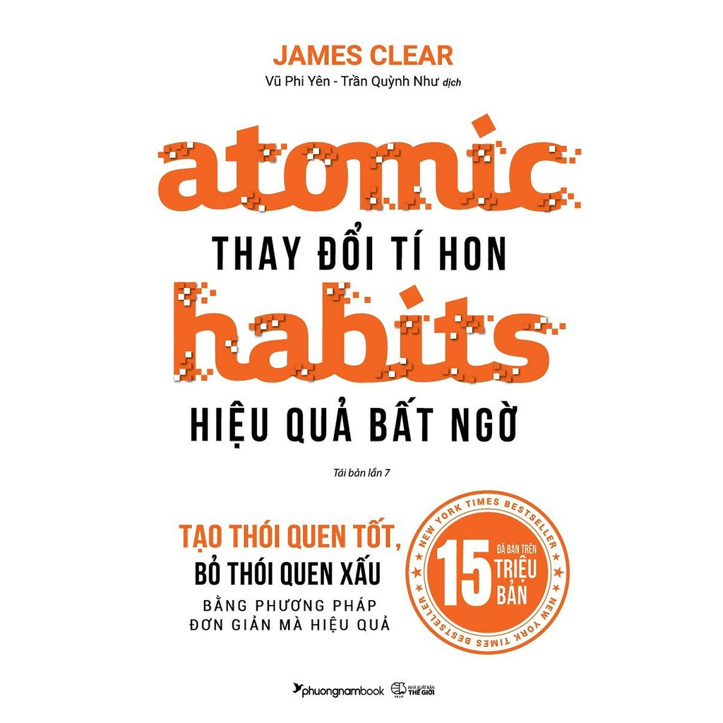 Sách - Thay Đổi Tí Hon - Hiệu Quả Bất Ngờ Atomic Habits